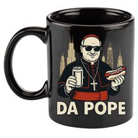Da Pope From America Chicago Pope Leo XIV 11oz C Handle Ceramic Mug