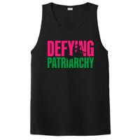 Defying Patriarchy Funny Feminist Witch Design PosiCharge Competitor Tank