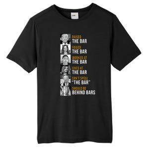 Democrat Party Funny Political Behind Bars Tall Fusion ChromaSoft Performance T-Shirt