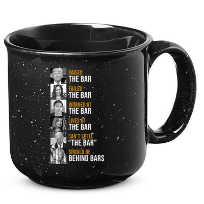 Democrat Party Funny Political Behind Bars 15oz Campfire Ceramic Mug