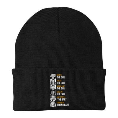 Democrat Party Funny Political Behind Bars Beanie