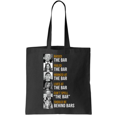 Democrat Party Funny Political Behind Bars Bag