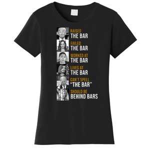 Democrat Party Funny Political Behind Bars Women's T-Shirt