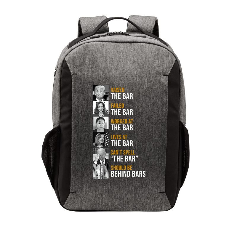 Democrat Party Funny Political Behind Bars Vector Backpack