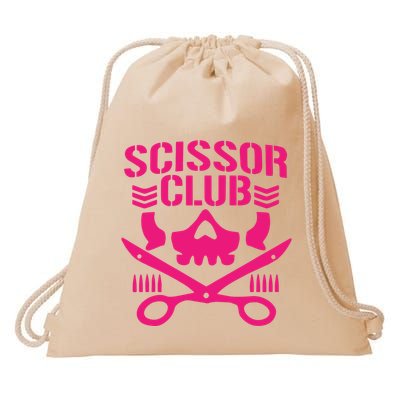 Dark Puroresu Flowsion Scissor Club Drawstring Bag