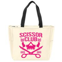 Dark Puroresu Flowsion Scissor Club Zip Tote Bag
