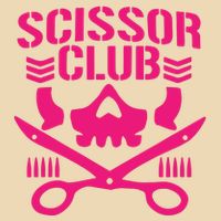 Dark Puroresu Flowsion Scissor Club Zip Tote Bag