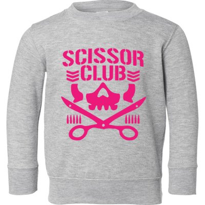 Dark Puroresu Flowsion Scissor Club Toddler Sweatshirt