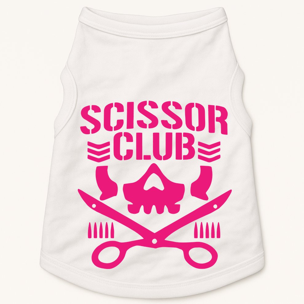 Dark Puroresu Flowsion Scissor Club Doggie Tank