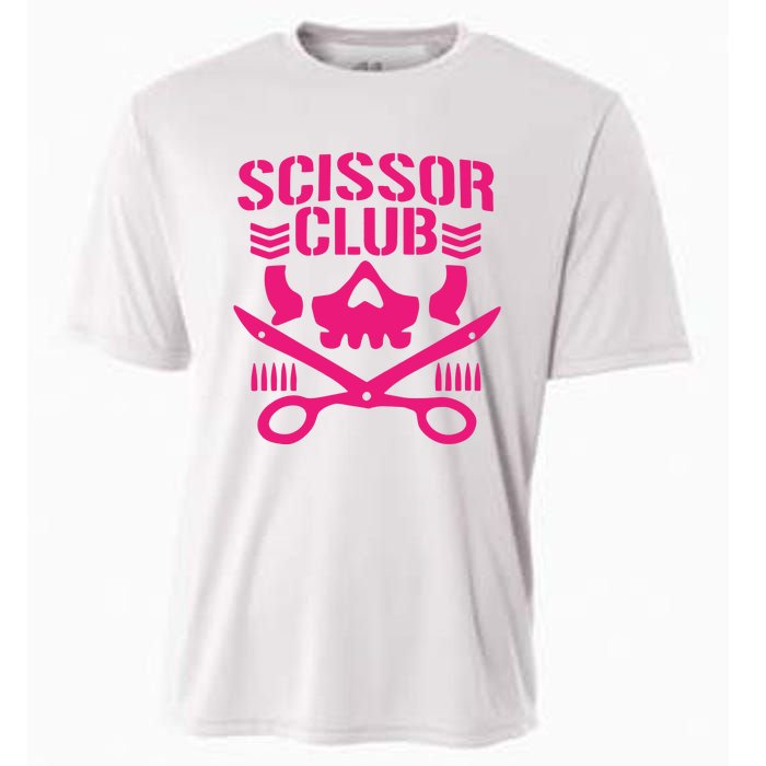 Dark Puroresu Flowsion Scissor Club Cooling Performance Crew T-Shirt