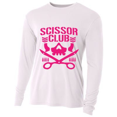Dark Puroresu Flowsion Scissor Club Cooling Performance Long Sleeve Crew