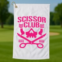 Dark Puroresu Flowsion Scissor Club Golf Towel