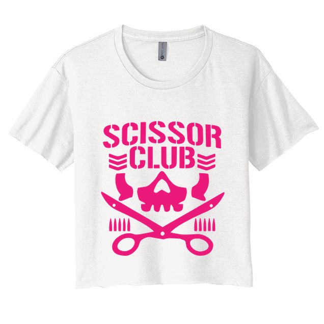Dark Puroresu Flowsion Scissor Club Crop Top