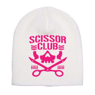 Dark Puroresu Flowsion Scissor Club Short Acrylic Beanie