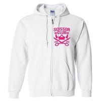 Dark Puroresu Flowsion Scissor Club Full Zip Hoodie