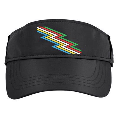 Disability Pride Flag July Disabled Pride Month Awareness Gift Adult Drive Performance Visor