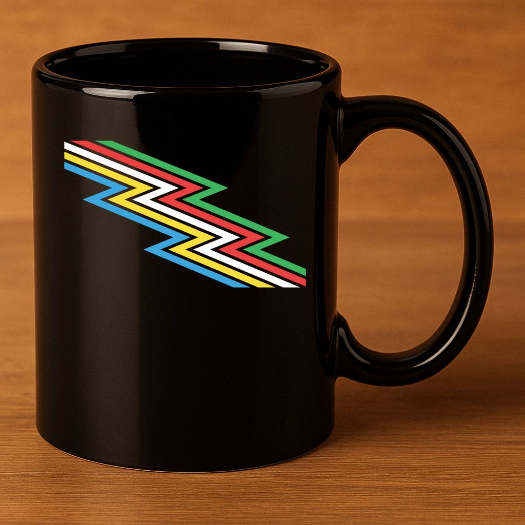 Disability Pride Flag July Disabled Pride Month Awareness Gift 11oz C Handle Ceramic Mug