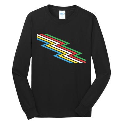 Disability Pride Flag July Disabled Pride Month Awareness Gift Tall Long Sleeve T-Shirt