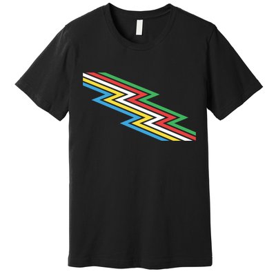 Disability Pride Flag July Disabled Pride Month Awareness Gift Premium T-Shirt