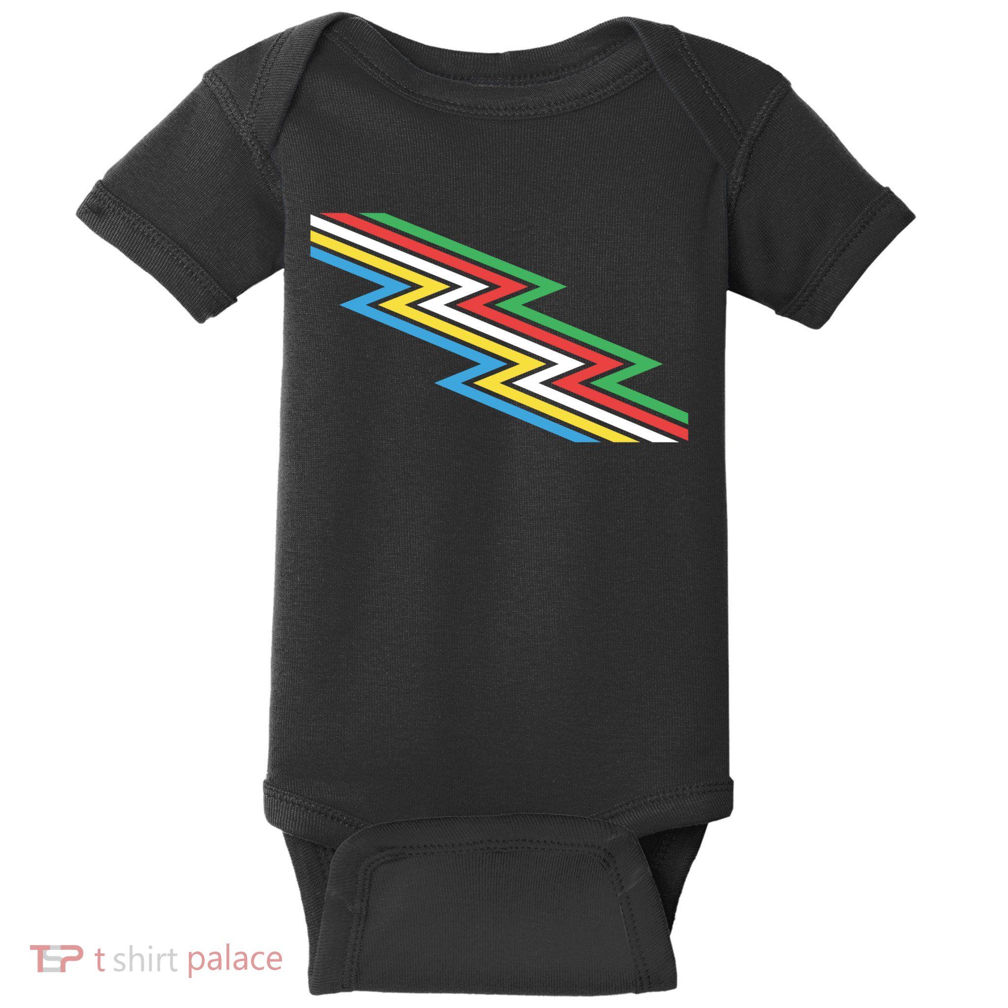 Disability Pride Flag July Disabled Pride Month Awareness Gift Baby Bodysuit