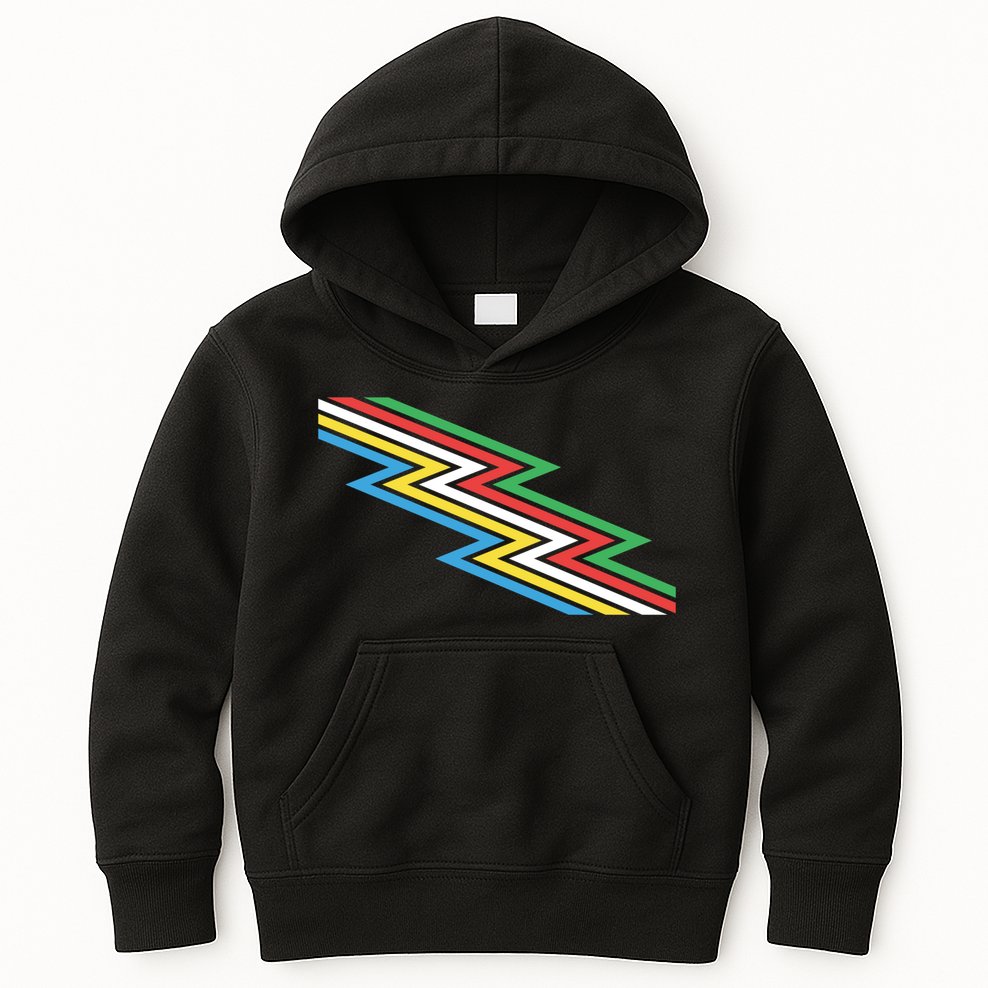 Disability Pride Flag July Disabled Pride Month Awareness Gift Kids Hoodie