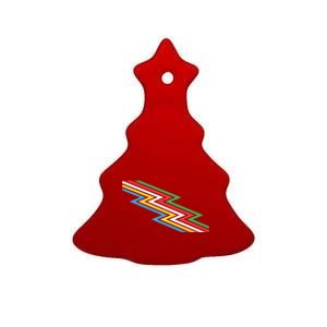 Disability Pride Flag July Disabled Pride Month Awareness Gift Ceramic Tree Ornament