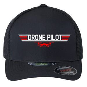 Drone Pilot Funny Quadcopter Rc Flying Wings Gift Flexfit Unipanel Trucker Cap