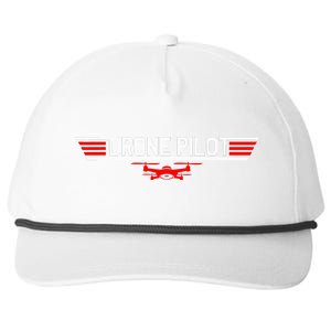 Drone Pilot Funny Quadcopter Rc Flying Wings Gift Snapback Five-Panel Rope Hat