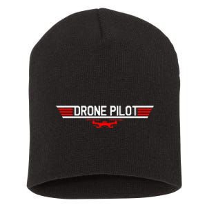 Drone Pilot Funny Quadcopter Rc Flying Wings Gift Short Acrylic Beanie