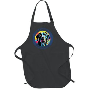 Dog People For Kamala Harris Full-Length Apron With Pockets