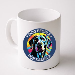 Dog People For Kamala Harris Coffee Mug