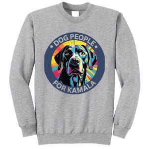 Dog People For Kamala Harris Tall Sweatshirt