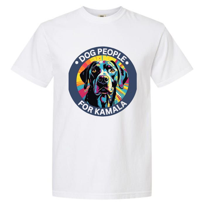 Dog People For Kamala Harris Garment-Dyed Heavyweight T-Shirt