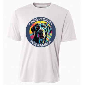 Dog People For Kamala Harris Cooling Performance Crew T-Shirt