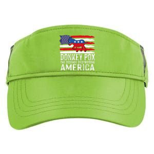 Donkey Pox Funny Anti Democrat Adult Drive Performance Visor