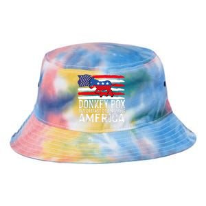 Donkey Pox Funny Anti Democrat Tie Dye Newport Bucket Hat