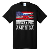 Donkey Pox Funny Anti Democrat Tall T-Shirt