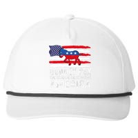 Donkey Pox Funny Anti Democrat Snapback Five-Panel Rope Hat