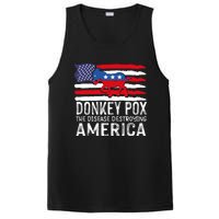 Donkey Pox Funny Anti Democrat PosiCharge Competitor Tank