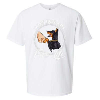 Doberman Pinscher Funny Doberman Lover Sueded Cloud Jersey T-Shirt