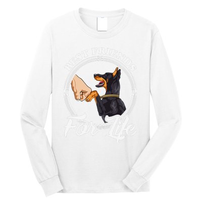 Doberman Pinscher Funny Doberman Lover Long Sleeve Shirt