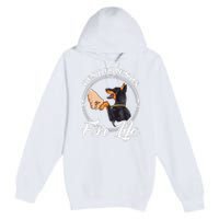 Doberman Pinscher Funny Doberman Lover Premium Pullover Hoodie