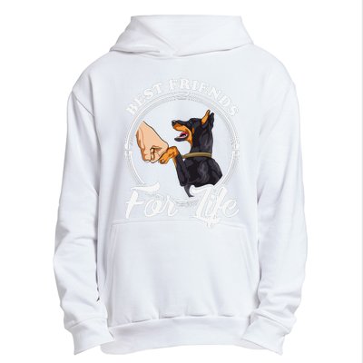 Doberman Pinscher Funny Doberman Lover Urban Pullover Hoodie