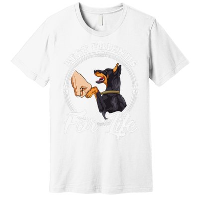 Doberman Pinscher Funny Doberman Lover Premium T-Shirt