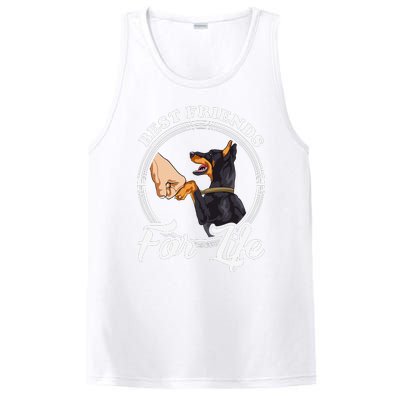 Doberman Pinscher Funny Doberman Lover PosiCharge Competitor Tank