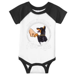 Doberman Pinscher Funny Doberman Lover Infant Baby Jersey Bodysuit