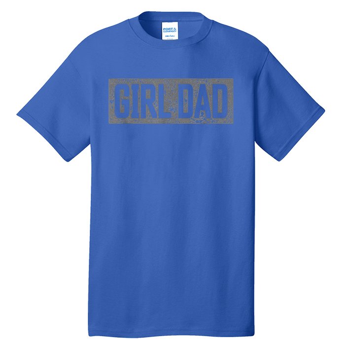 Dad Proud Father Of Fathers Day Vintage Tall T-Shirt