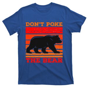 DonT Poke Funny Bear Retro Grizzly Bear T-Shirt