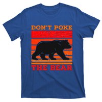 DonT Poke Funny Bear Retro Grizzly Bear T-Shirt