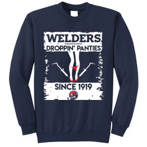 Droppin' Panties Funny Dirty Badass Welder Welding Tee Sweatshirt